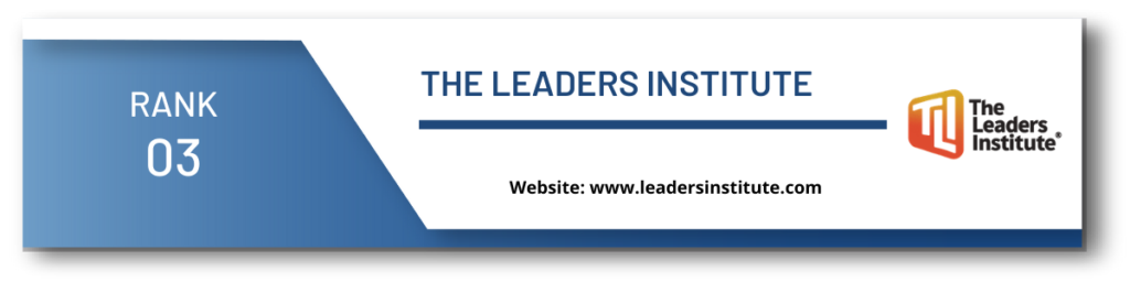 rank 3 top leadership institute in hyderabad